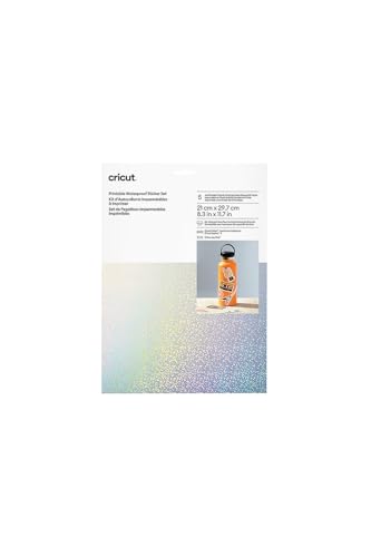cricut-maker-aufkleberset-holografisch-wasserfest-a4-5-bogen image 7