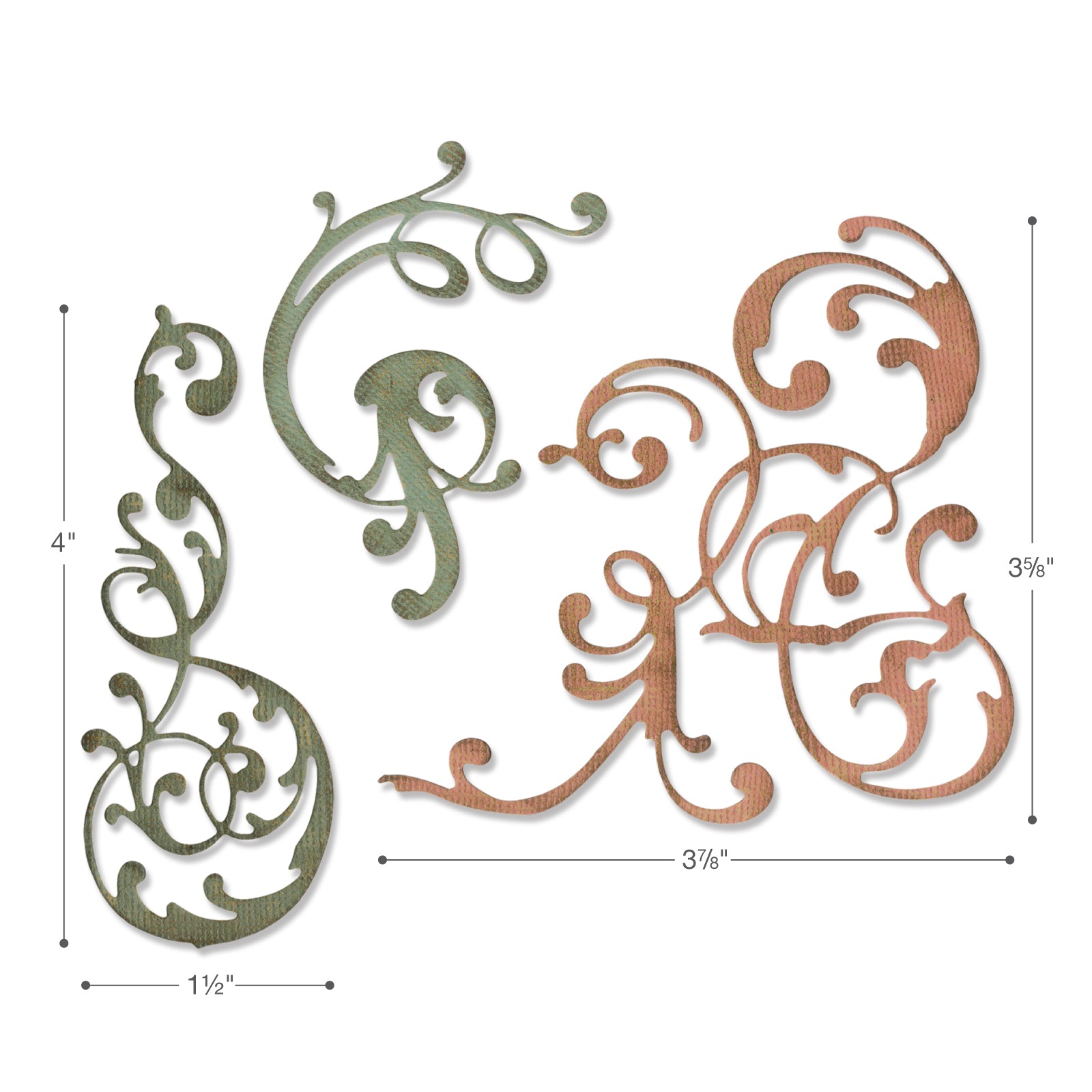 sizzix-thinlits-adorned-by-tim-holtz-stanzschablonen-3er-set image 2