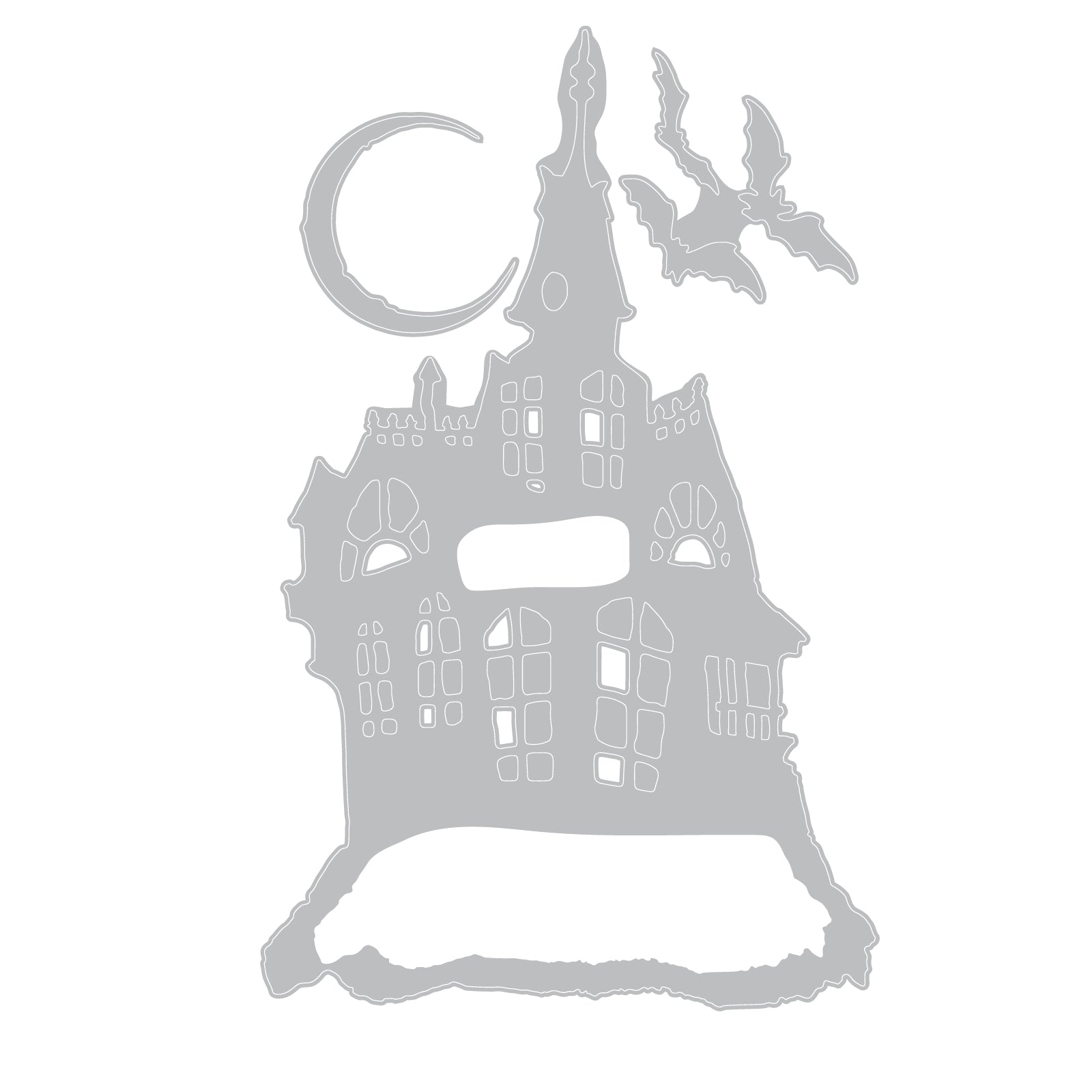 sizzix-thinlits-haunted-house-stanzschablonen-3tlg-halloween image 2