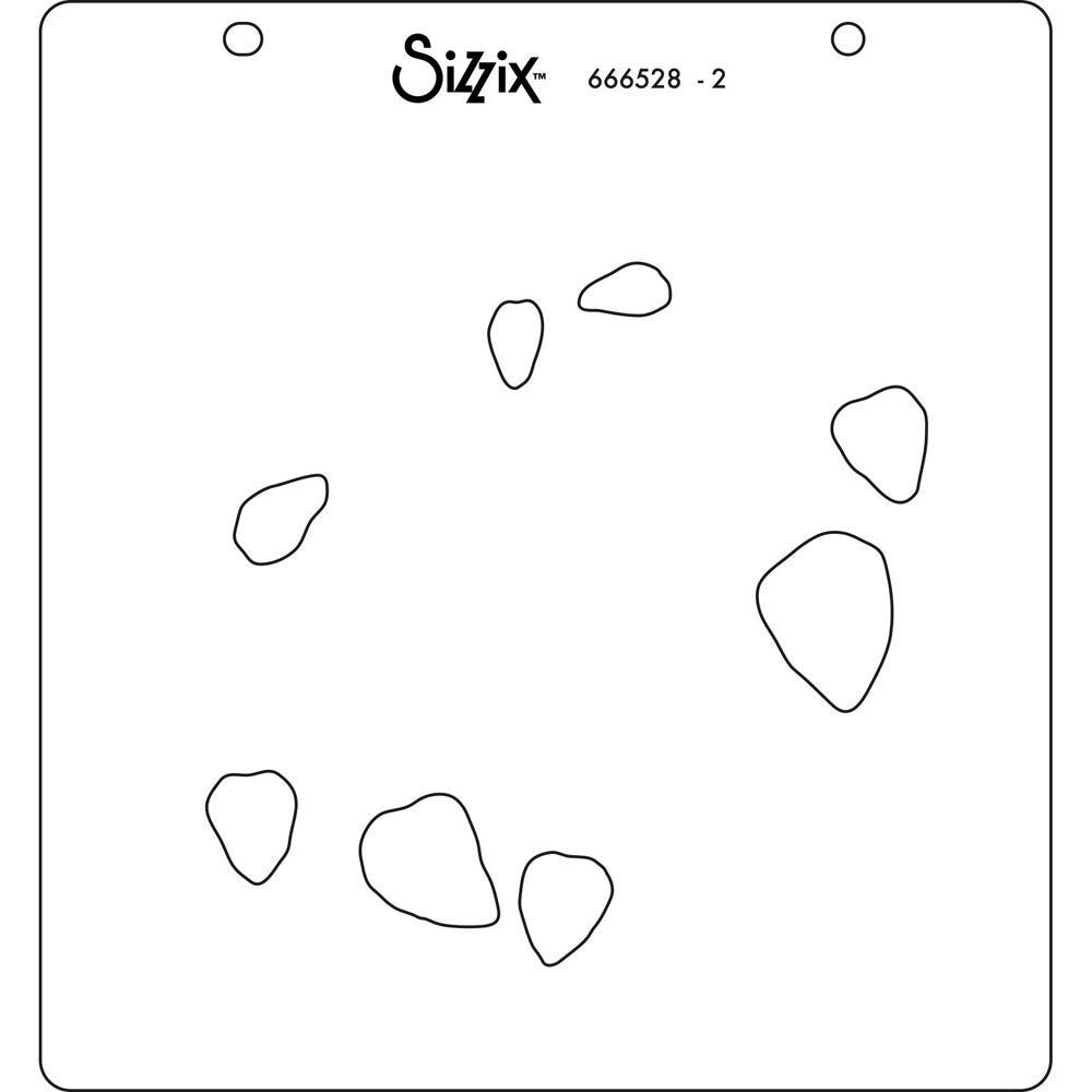 sizzix-layered-stencils-strawberry-wreath-schablone-4-tlg image 3