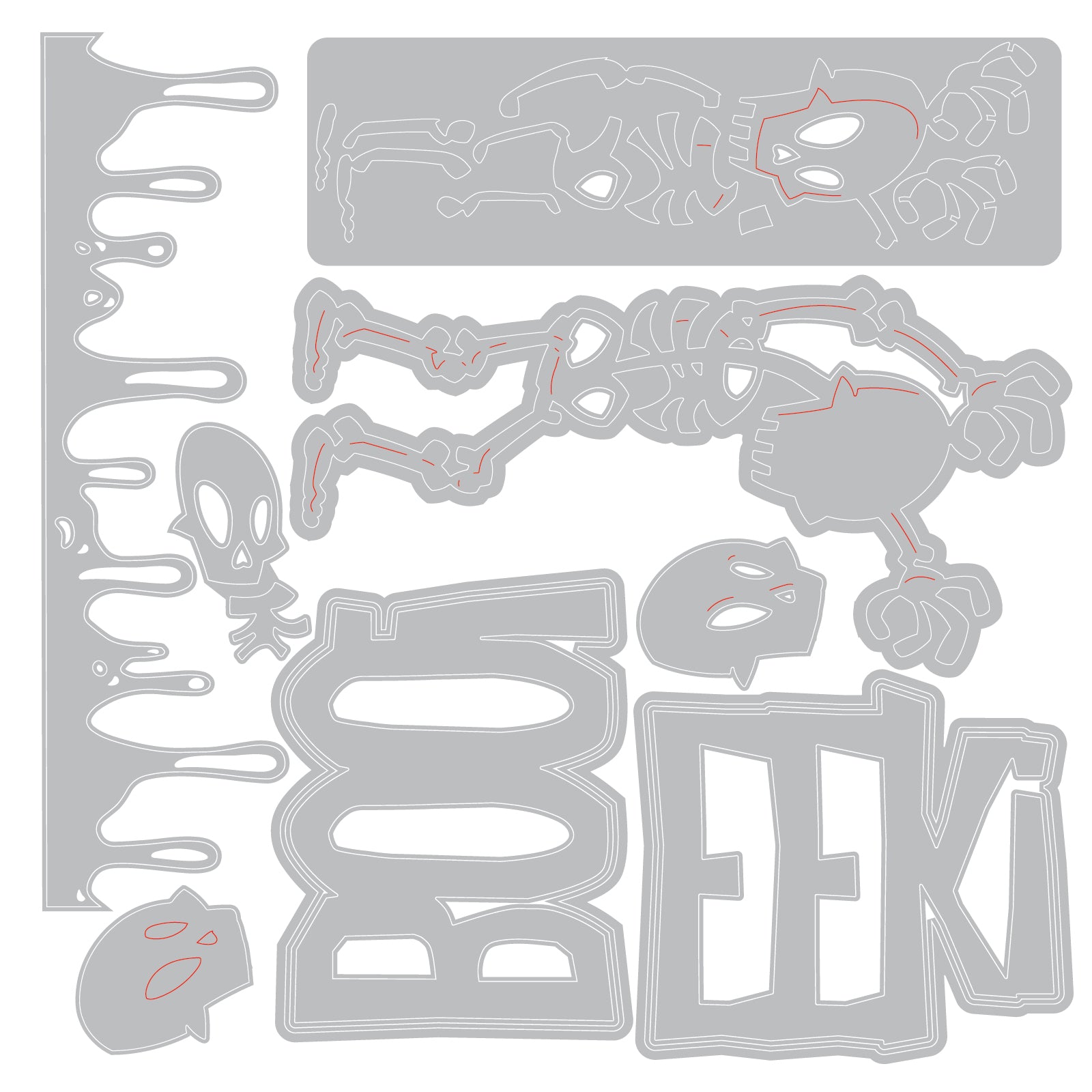 sizzix-thinlits-vault-frights-bones-stanzen-10-tlg-halloween image 4