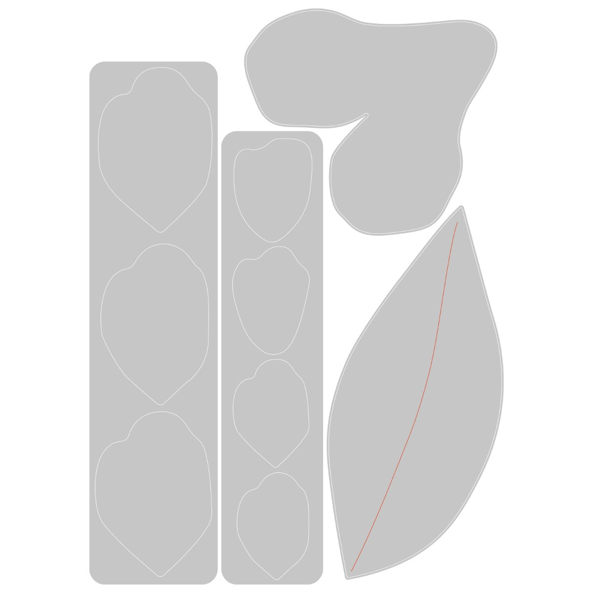 sizzix-thinlits-gardenia-4pk-stanzschablonen-blume image 2