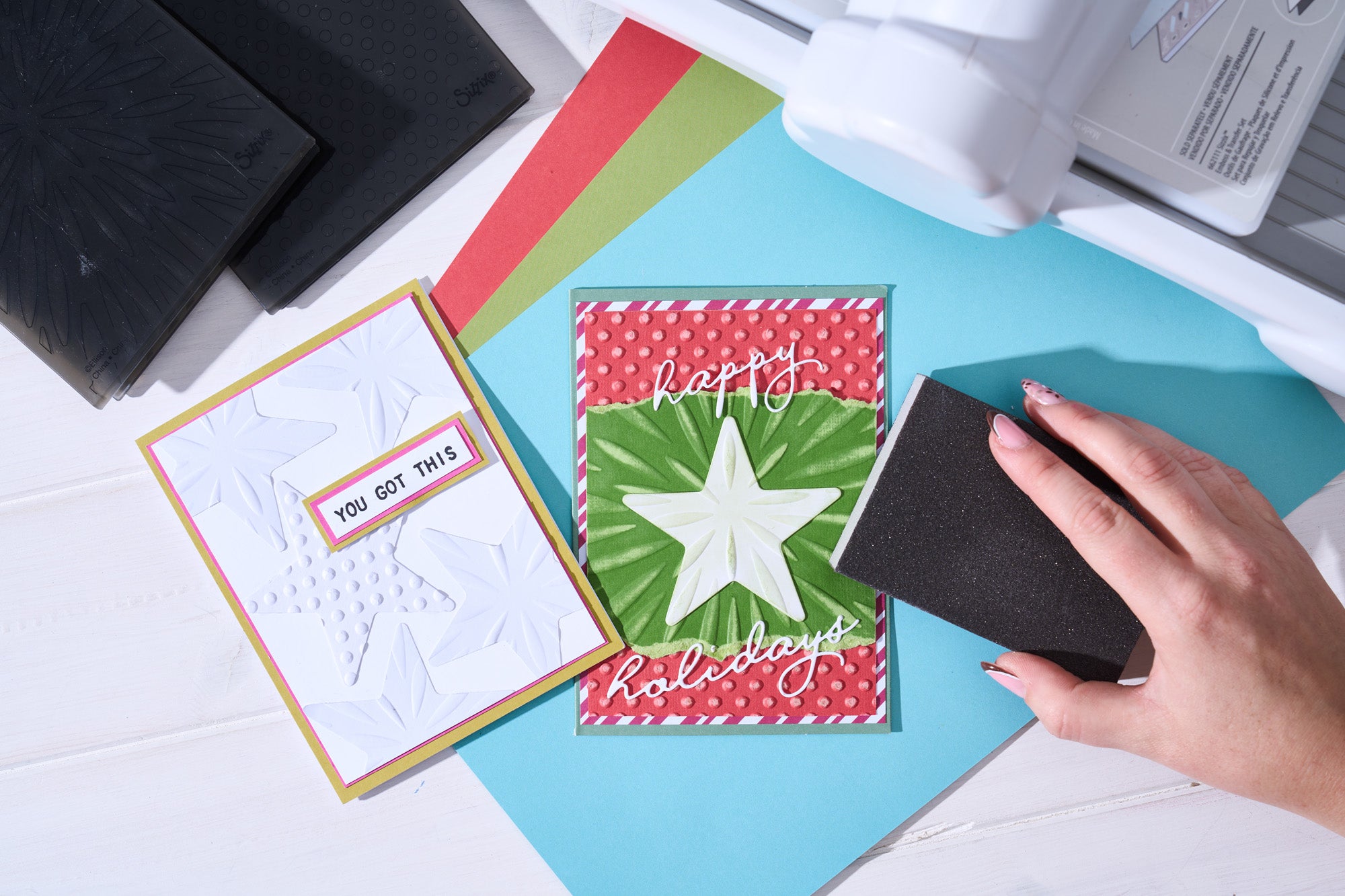 sizzix-3-d-textured-impressions-pr-gefolder-burst-of-bright-a6 image 6
