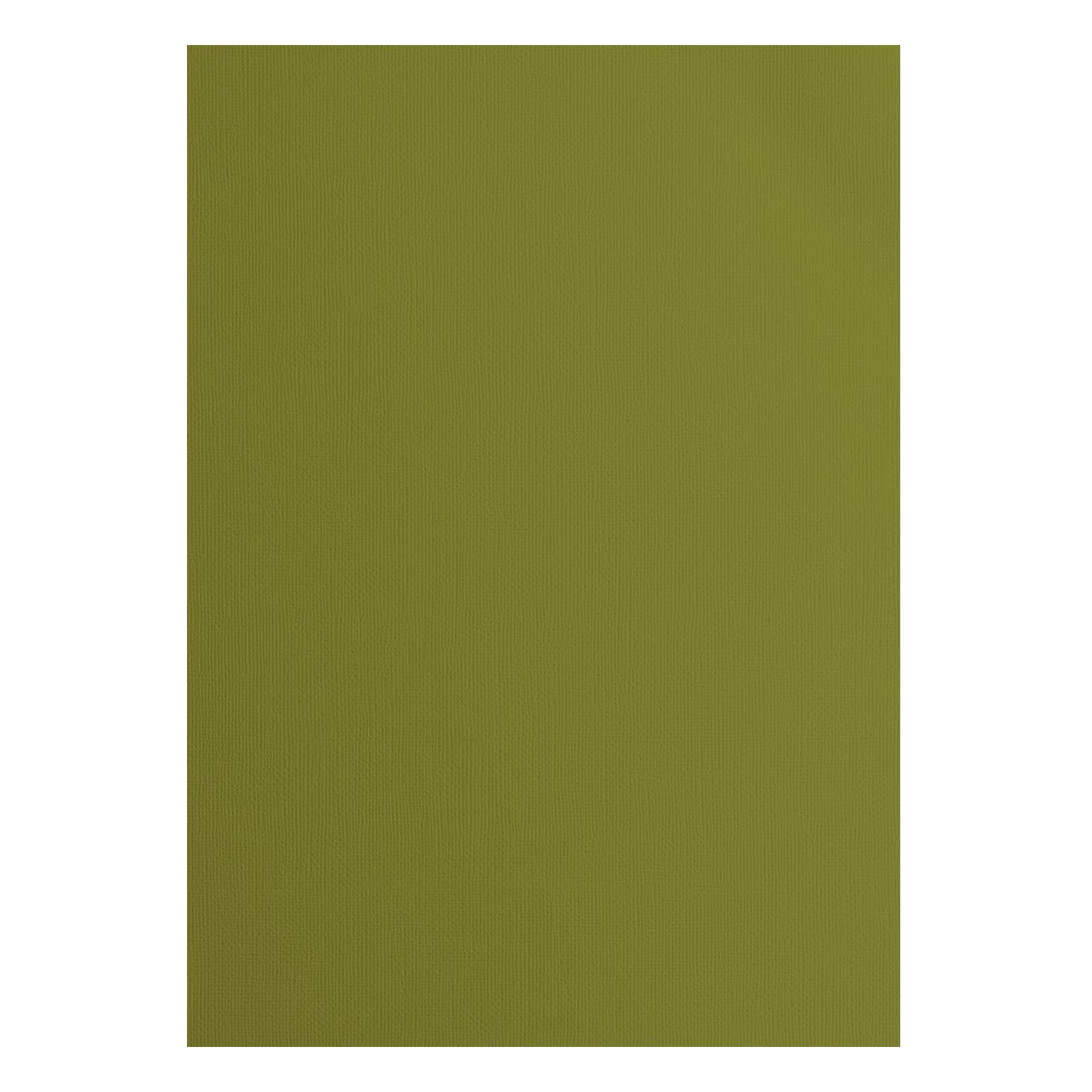 vaessen-creative-florence-tonkarton-a4-olive-25-blatt-bastelpapier-216-g image 1