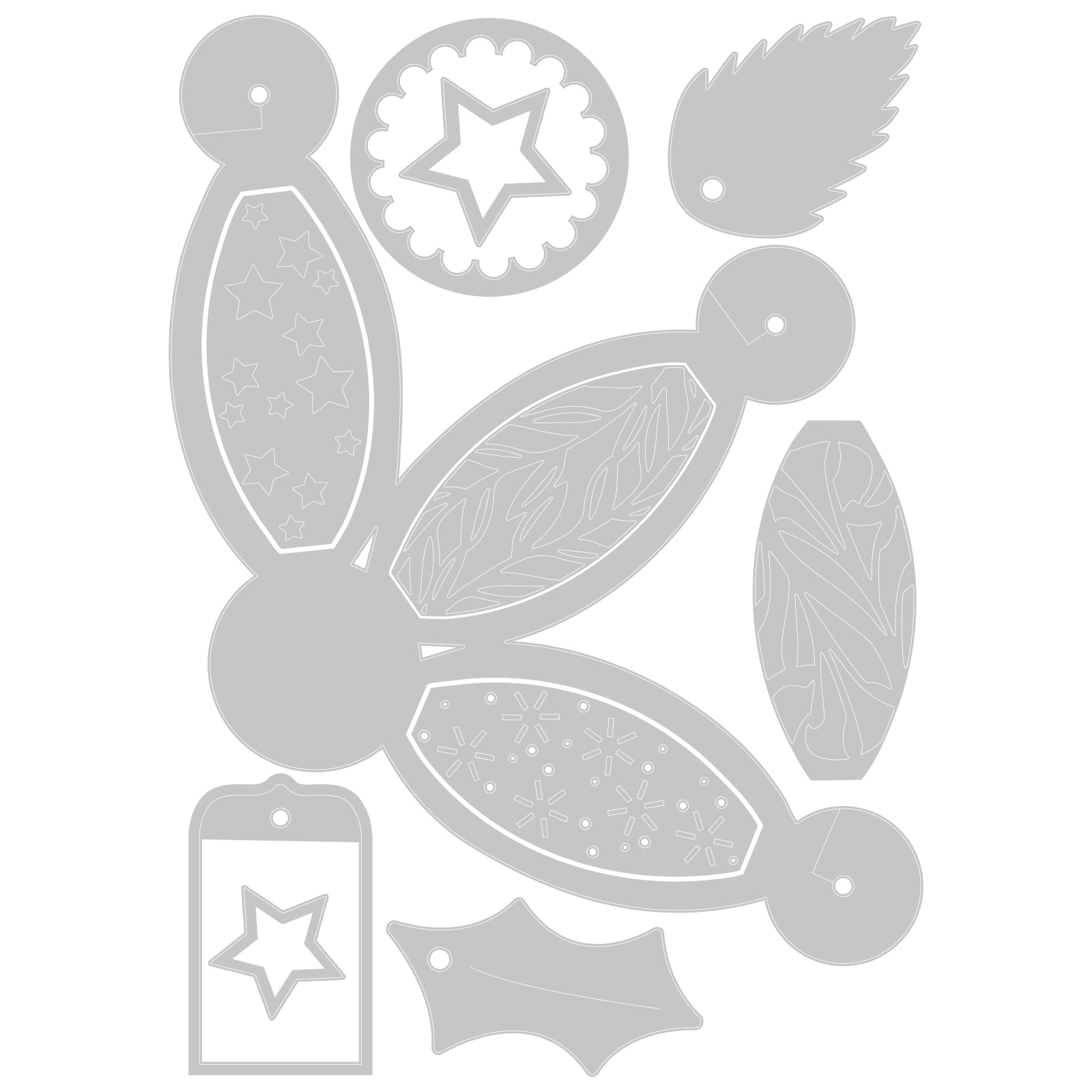 sizzix-thinlits-pumpkin-lantern-stanzform-11tlg-laterne-3d image 2