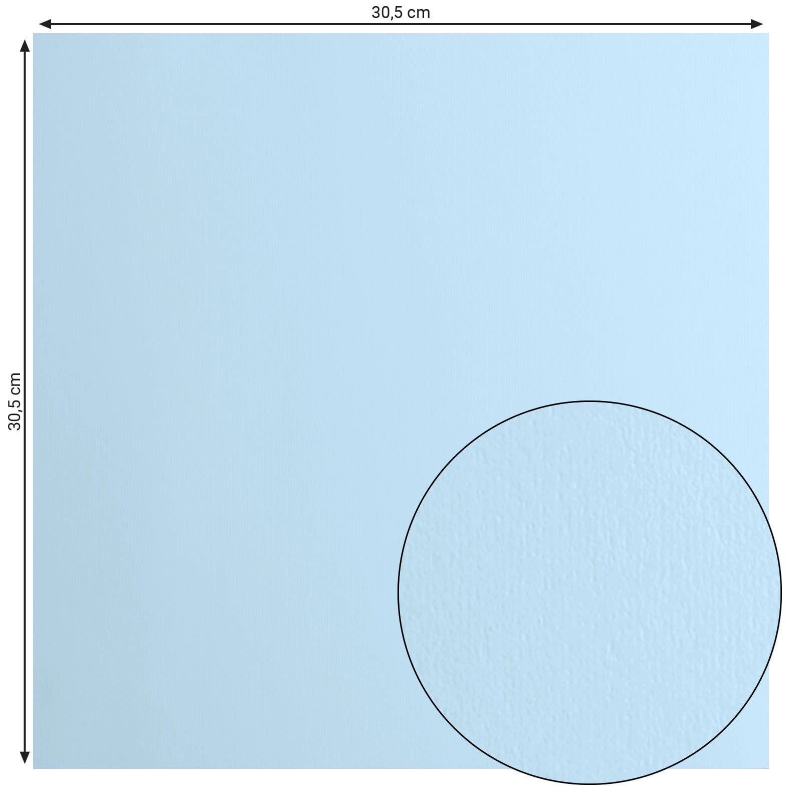 vaessen-florence-cardstock-tonkarton-blau-30-5x30-5cm-20-blatt-glatt image 2