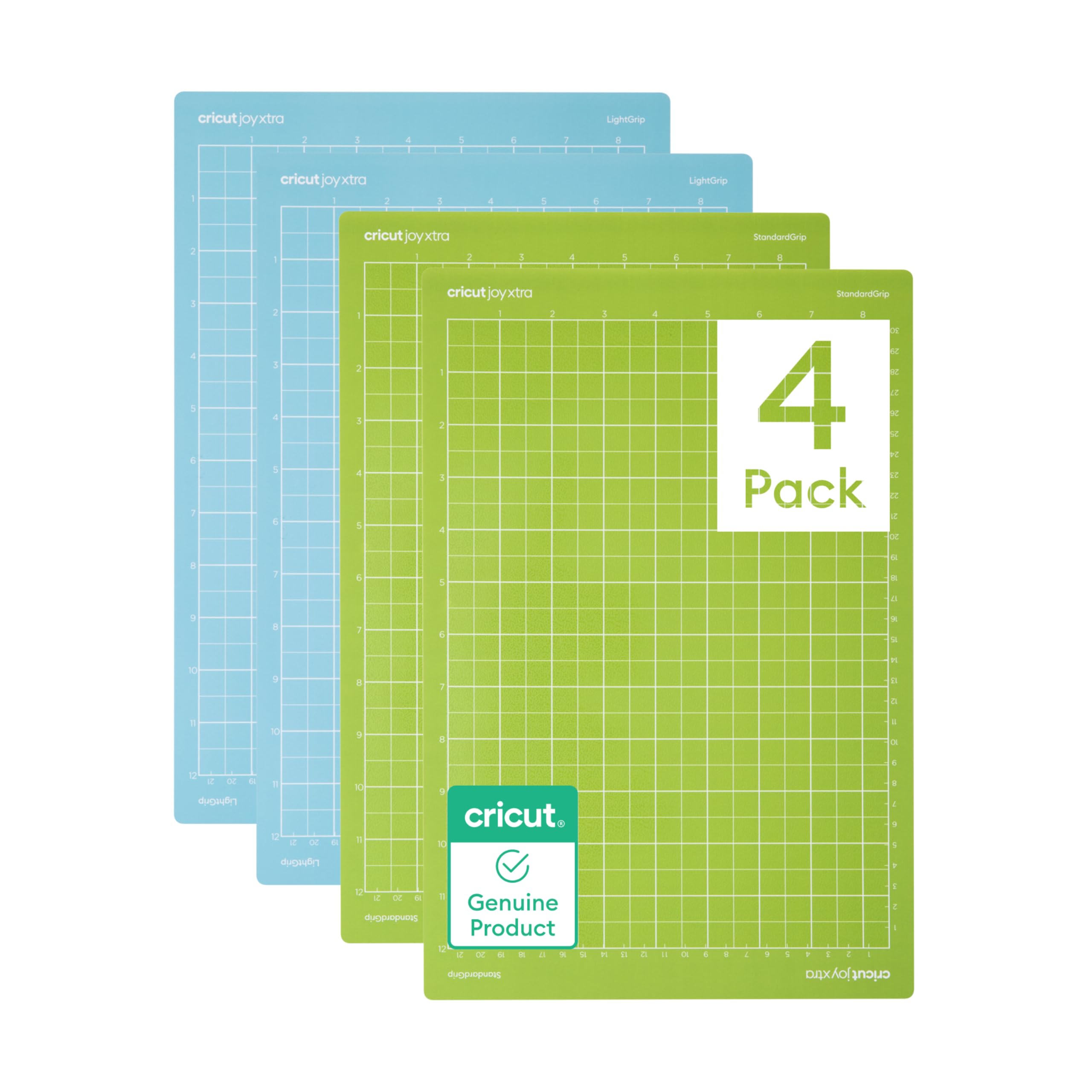 cricut-maker-matten-mixpack-21-6x30-5-cm-4er-schneidematten image 1