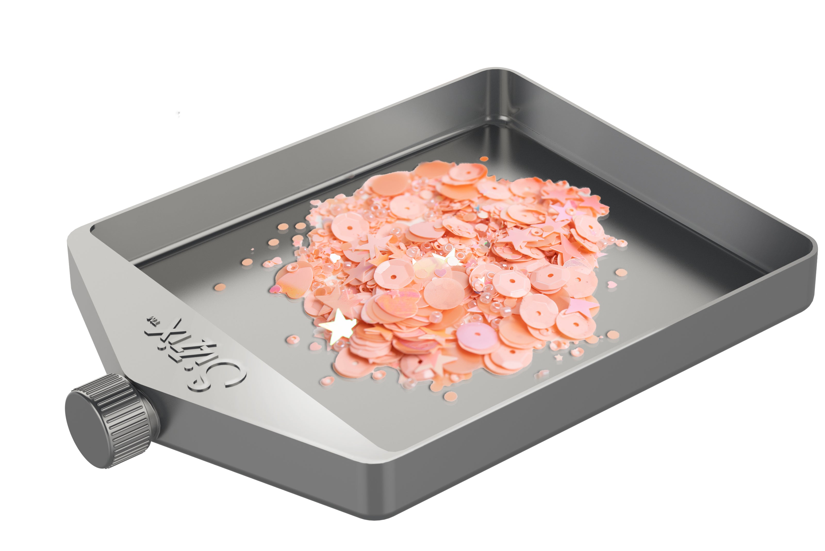 sizzix-making-essential-funnel-tray-glitter-tablett image 2