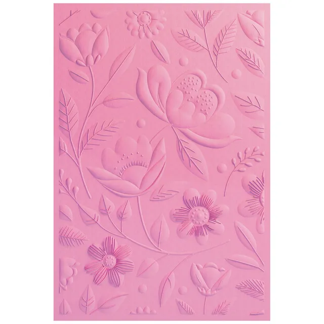 sizzix-3-d-textured-impressions-happy-garden-1-pr-gefolder-blumen image 1