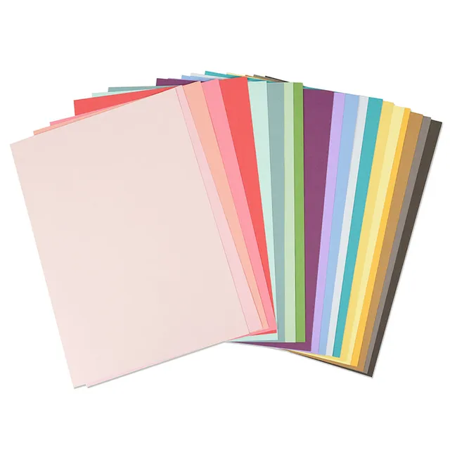 sizzix-surfacez-cardstock-a4-20-farben-80-blatt image 1