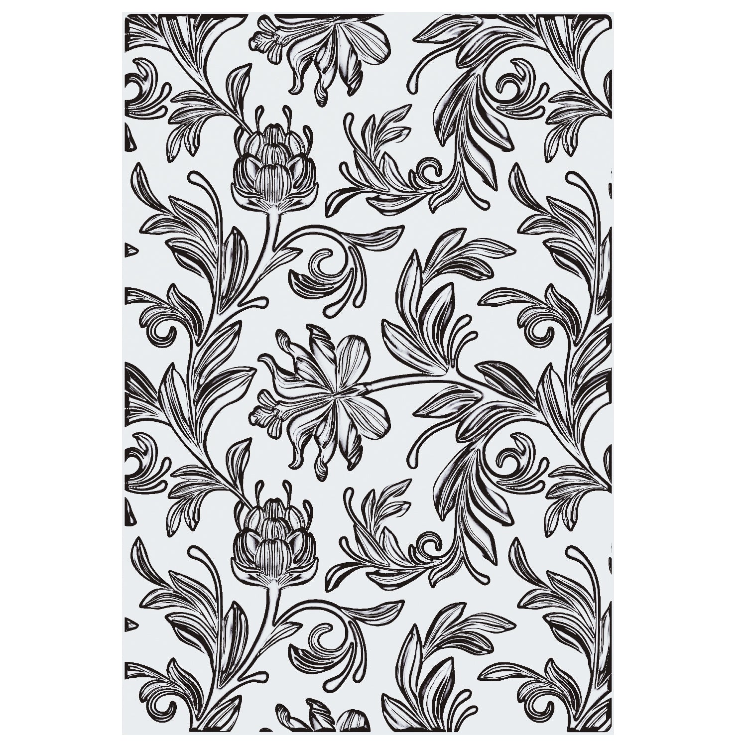sizzix-3-d-botanical-large-a5-pr-gefolder-blumen-bl-tter image 1
