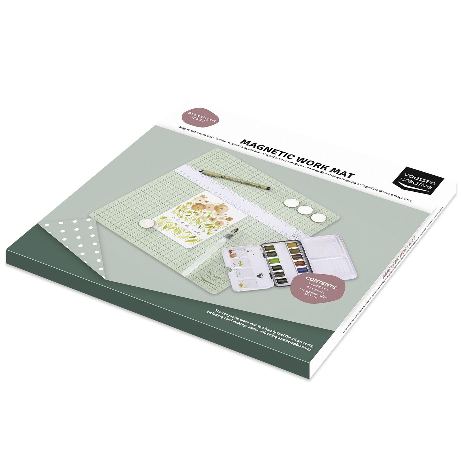 vaessen-score-easy-magnetische-bastelunterlage-30-5cm-rosa image 6