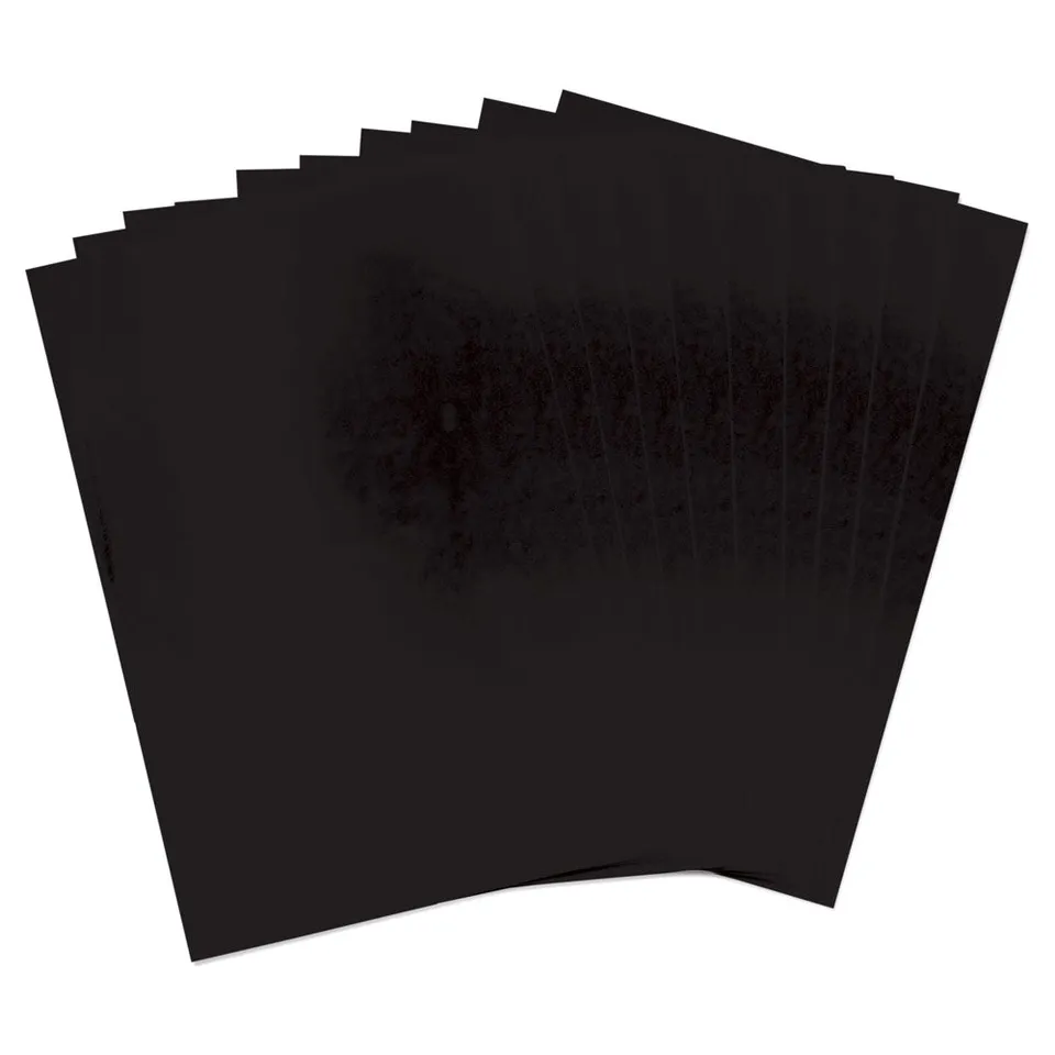 sizzix-surfacez-schrumpffolie-schwarz-gl-nzend-10-bogen image 1