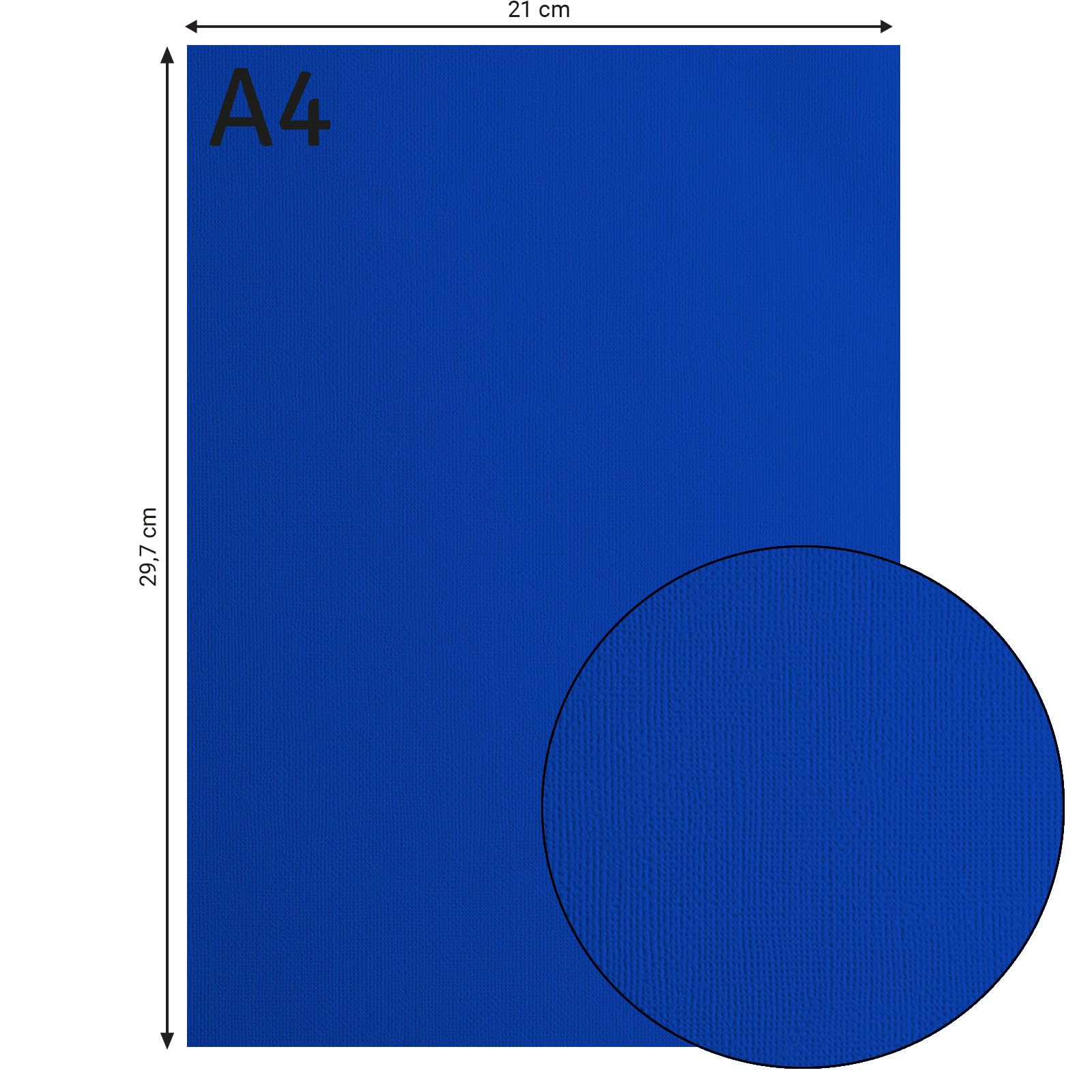 vaessen-creative-florence-tonkarton-a4-sapphire-blau-25-blatt-216g image 3