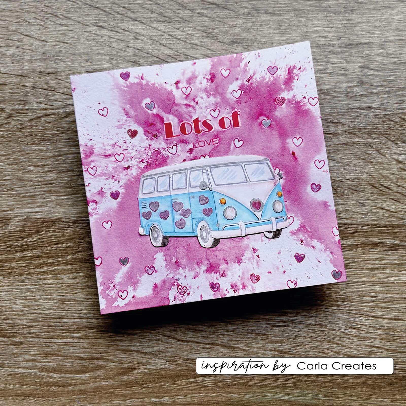 vaessen-creative-cut-easy-silikonstempel-hippie-bus-18-st-ck-set image 2