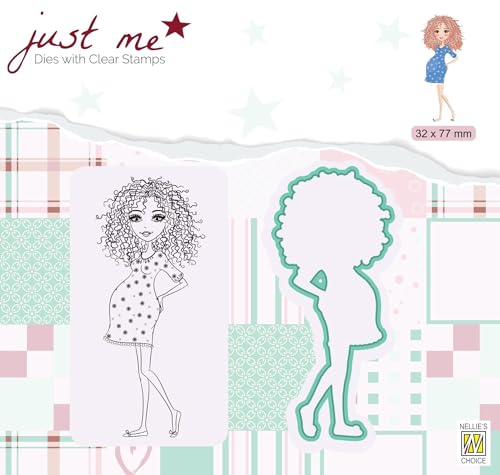 nellie-s-choice-just-me-stanzform-pregnant-32x77mm-stempelset image 2