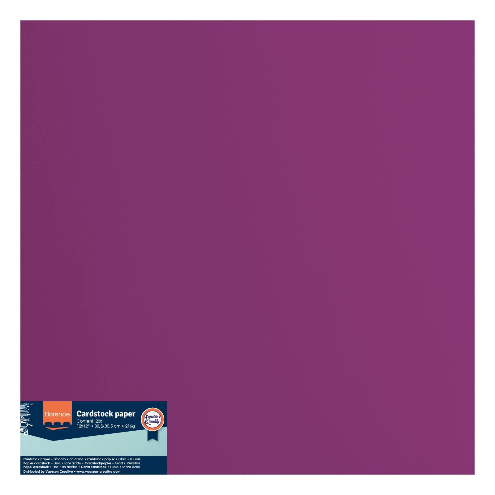 vaessen-florence-cardstock-tonkarton-lila-20-b-gen-glatt image 6