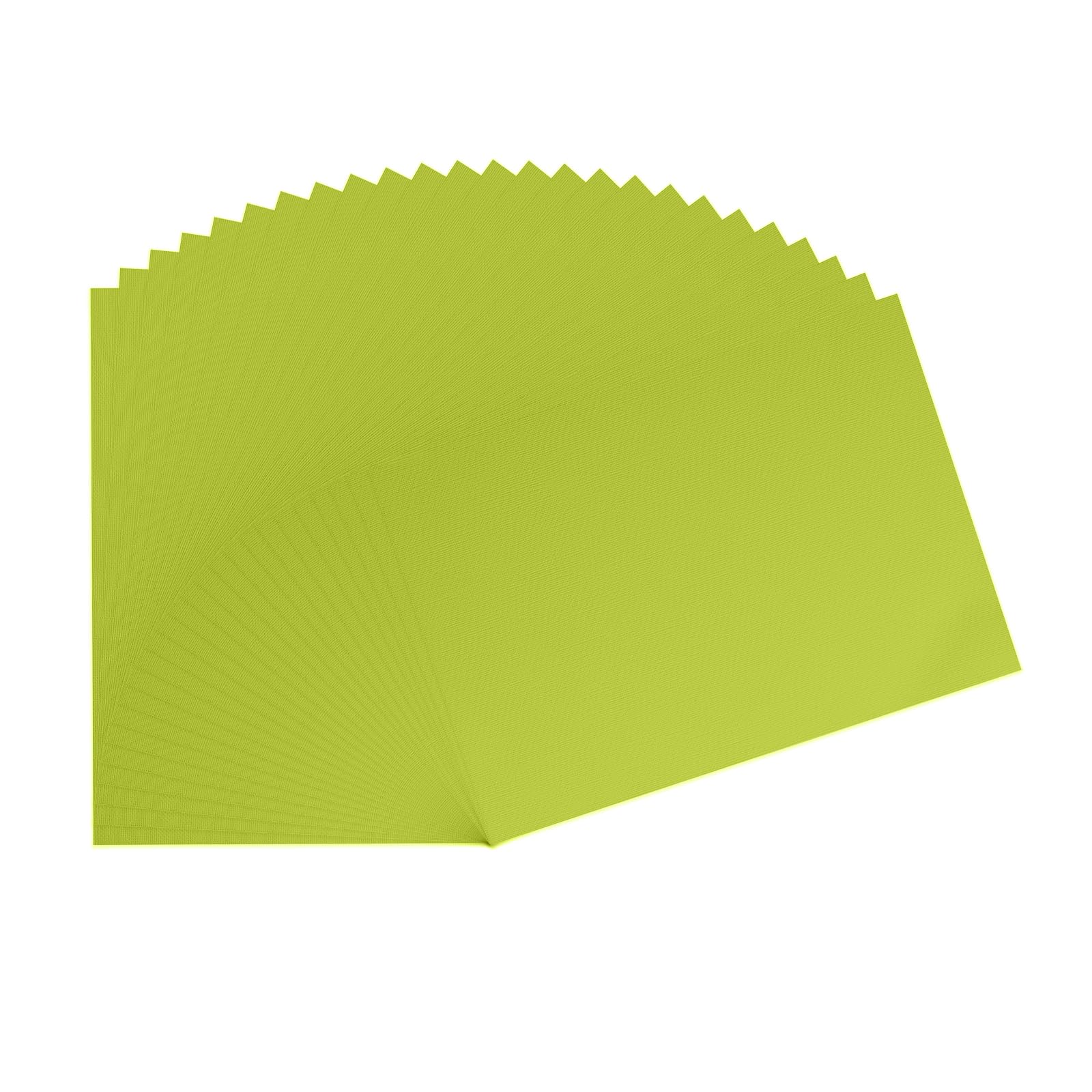 vaessen-creative-florence-tonkarton-a4-lime-gr-n-25-blatt-216-g image 2
