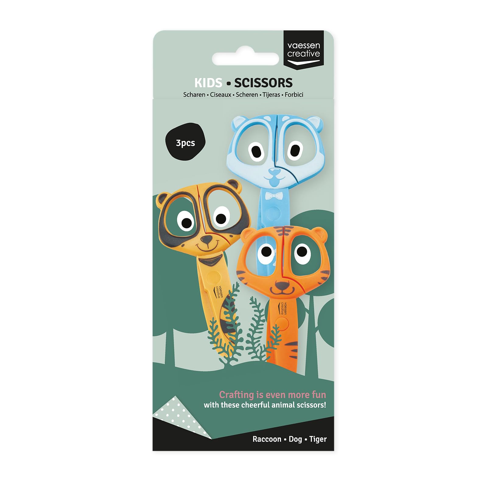 vaessen-creative-cut-easy-kinderscheren-set-3-st-12-cm-tiere image 7