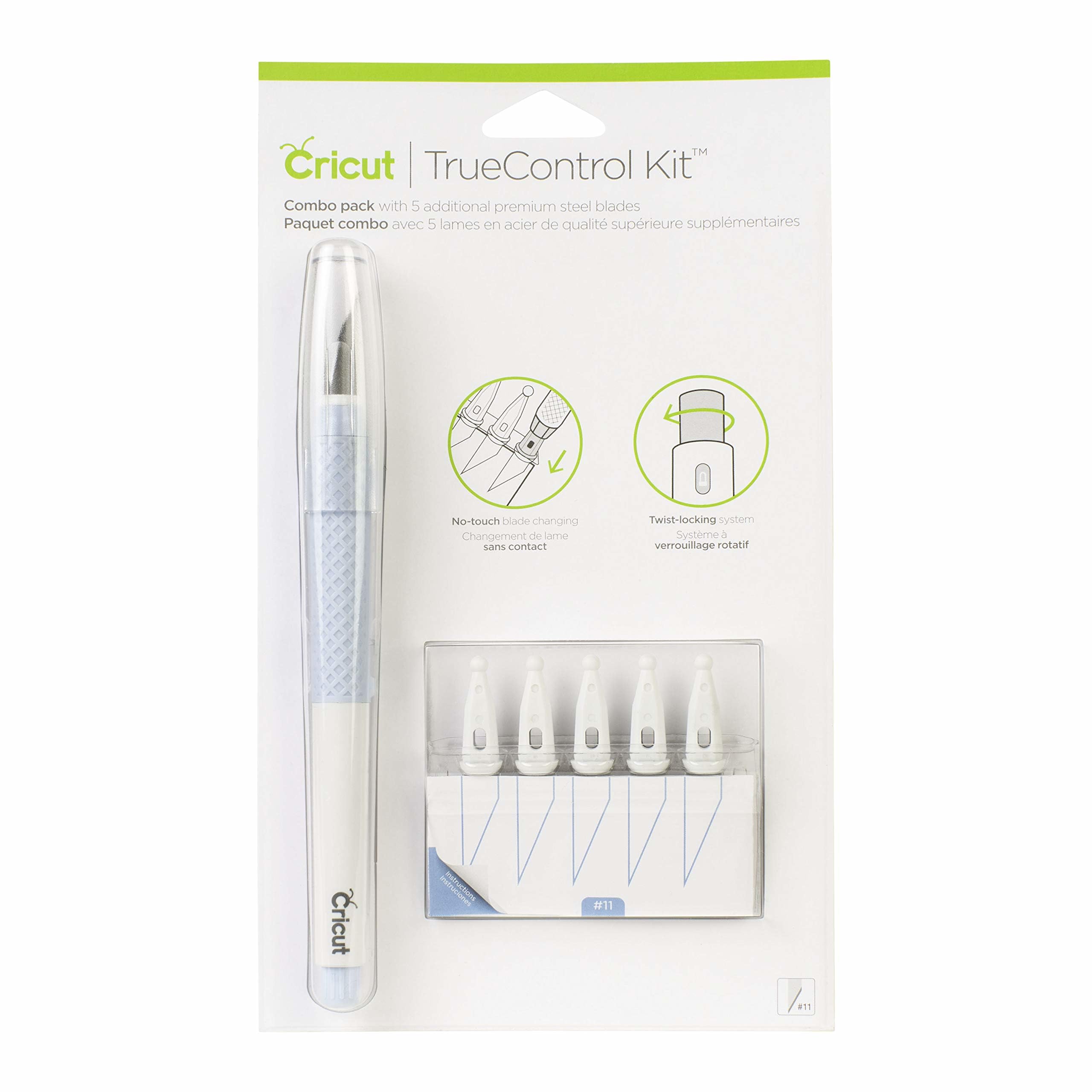 cricut-maker-truecontrol-bastelmesser-blau-mit-5-klingen image 1