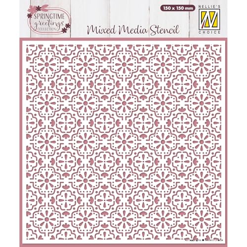 nellie-s-choice-mms4k-087-schablone-osterfliese-15x15cm-wiederverwendbar image 2
