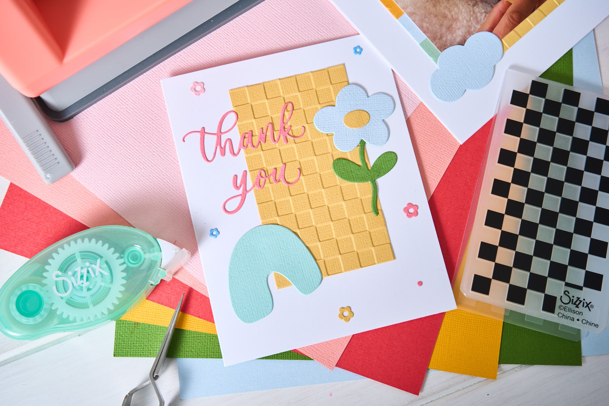 sizzix-thinlits-common-greetings-stanzformen-12-tlg-spr-che image 4