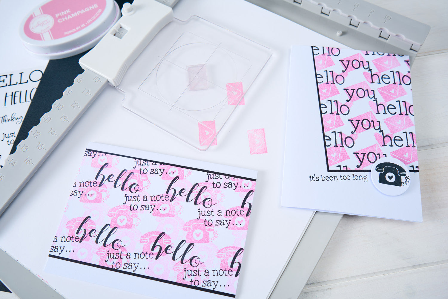 sizzix-clear-stamps-hello-sentiments-stempelset-18tlg image 4