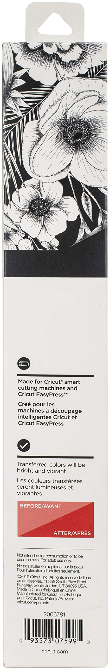 cricut-maker-infusible-ink-transferfolie-schwarze-pflanzen-2er-pack image 4