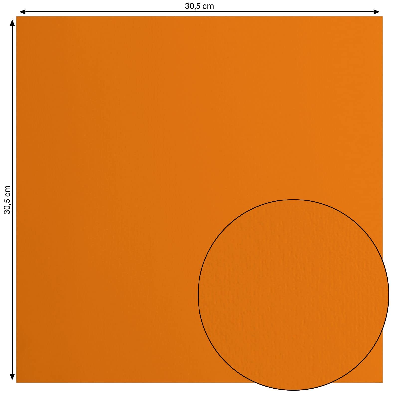 vaessen-creative-florence-cardstock-tonkarton-orange-30-5x30-5-20er image 2