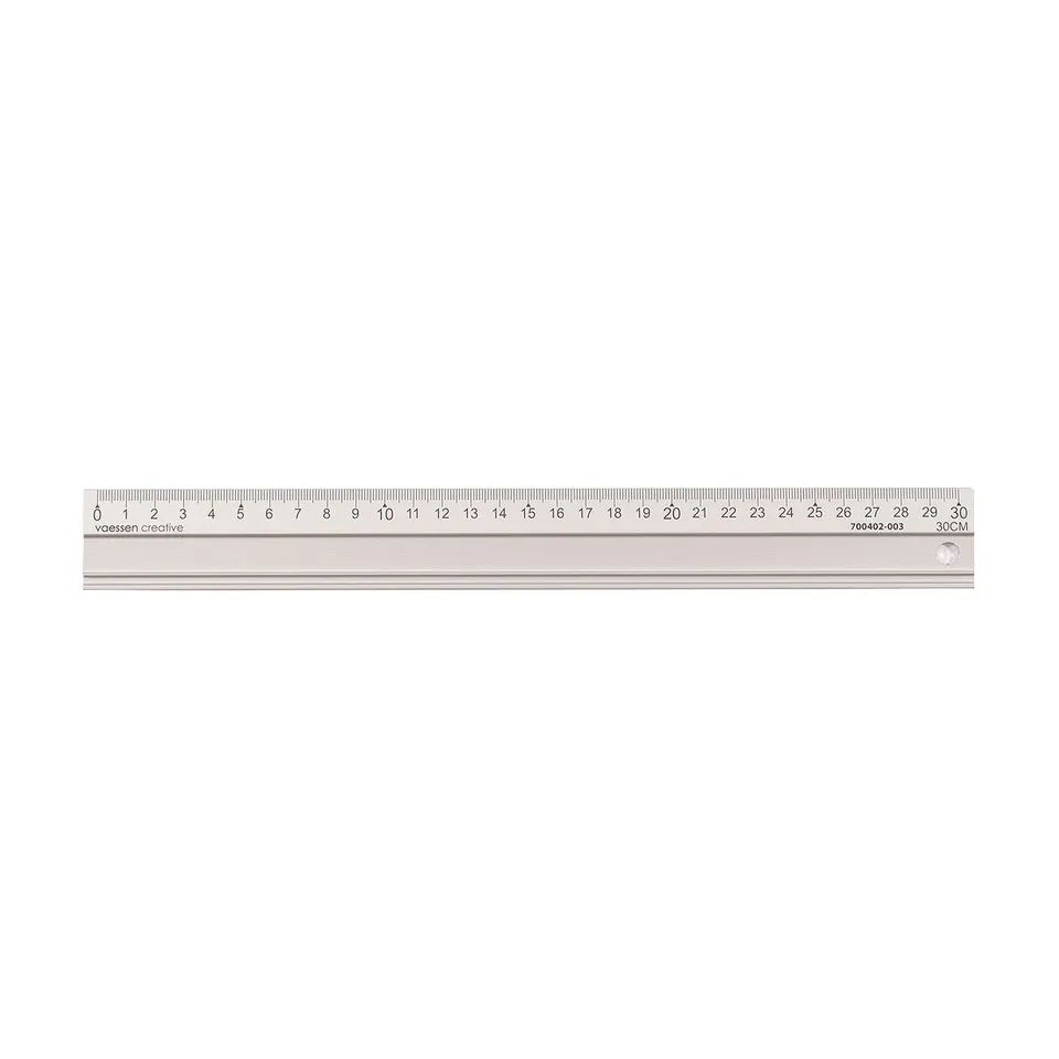 vaessen-creative-florence-metalllineal-aluminium-30-cm-anti-rutsch image 1