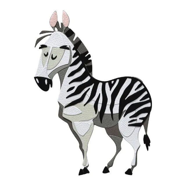 sizzix-thinlits-colorize-stanzschablonen-winifred-zebra-8tlg image 1