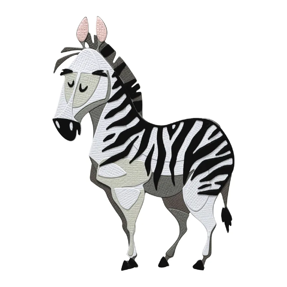 sizzix-thinlits-colorize-stanzschablonen-winifred-zebra-8tlg image 1