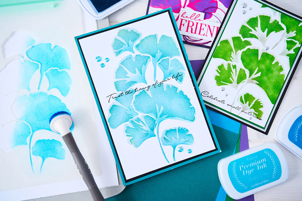 sizzix-a5-stencil-cosmopolitan-schablone-2er-floral-stacey-park image 5