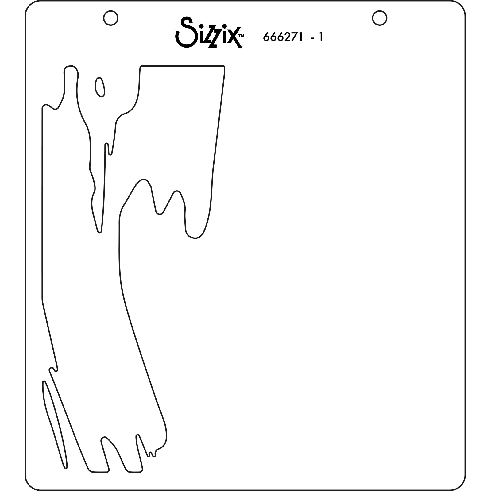 sizzix-layered-stencils-painted-schablonen-4-tlg-abstrakt image 2