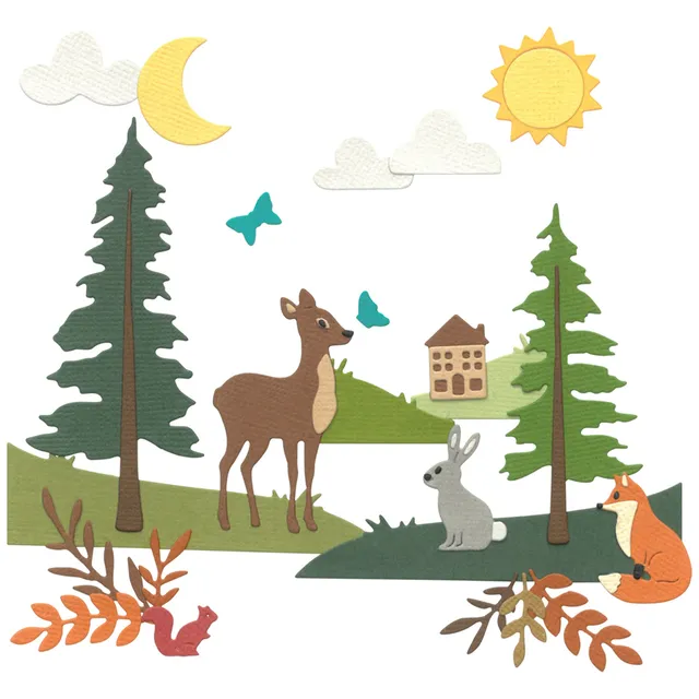 sizzix-thinlits-home-sweet-home-stanzen-24er-set-hull image 1