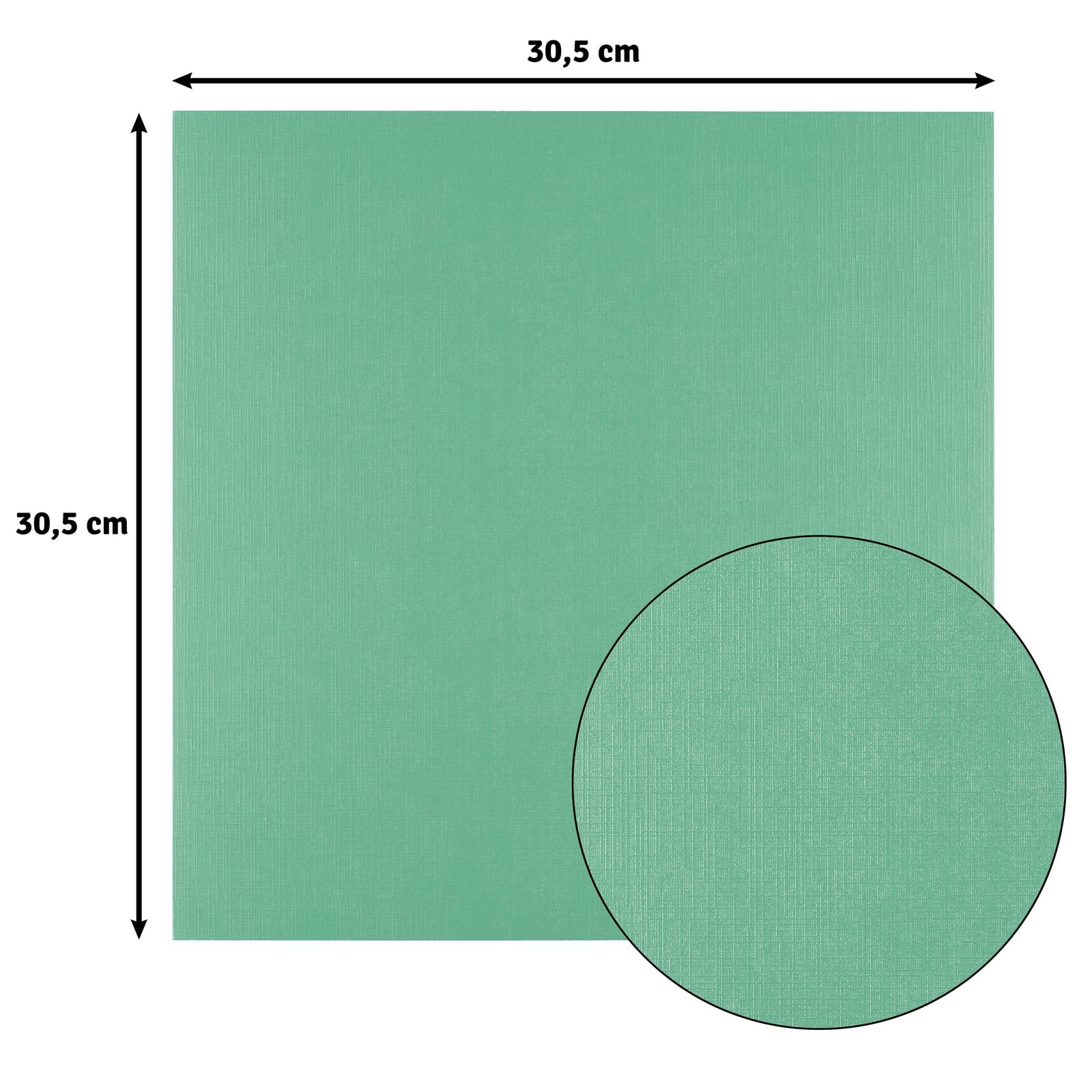 vaessen-florence-holly-tonkarton-gr-n-30-5x30-5cm-10-blatt-250g image 2
