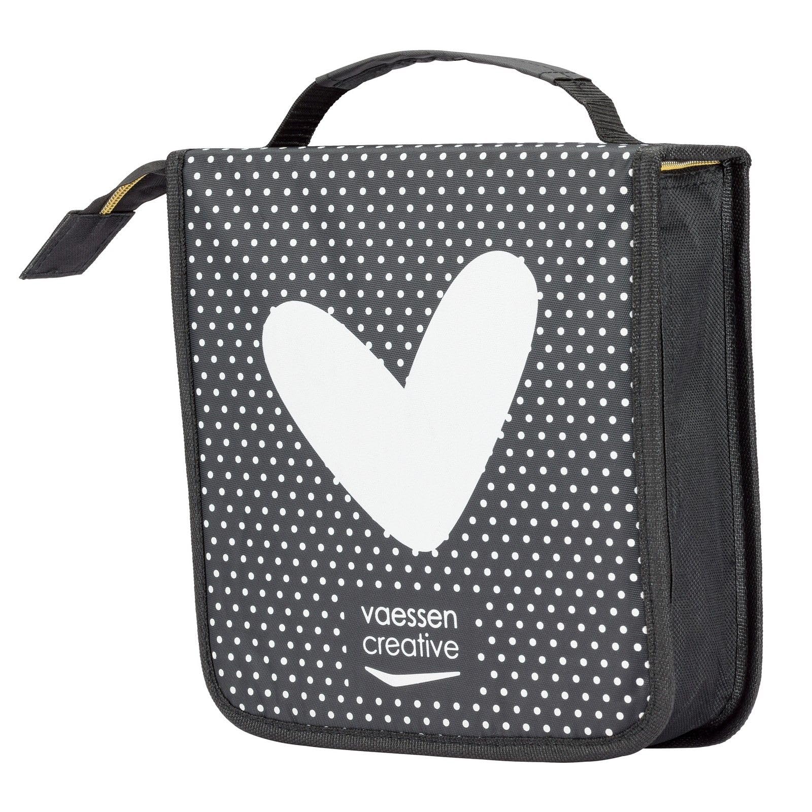 vaessen-creative-florence-aufbewahrungsmappe-25x25x8cm-schwarz image 1