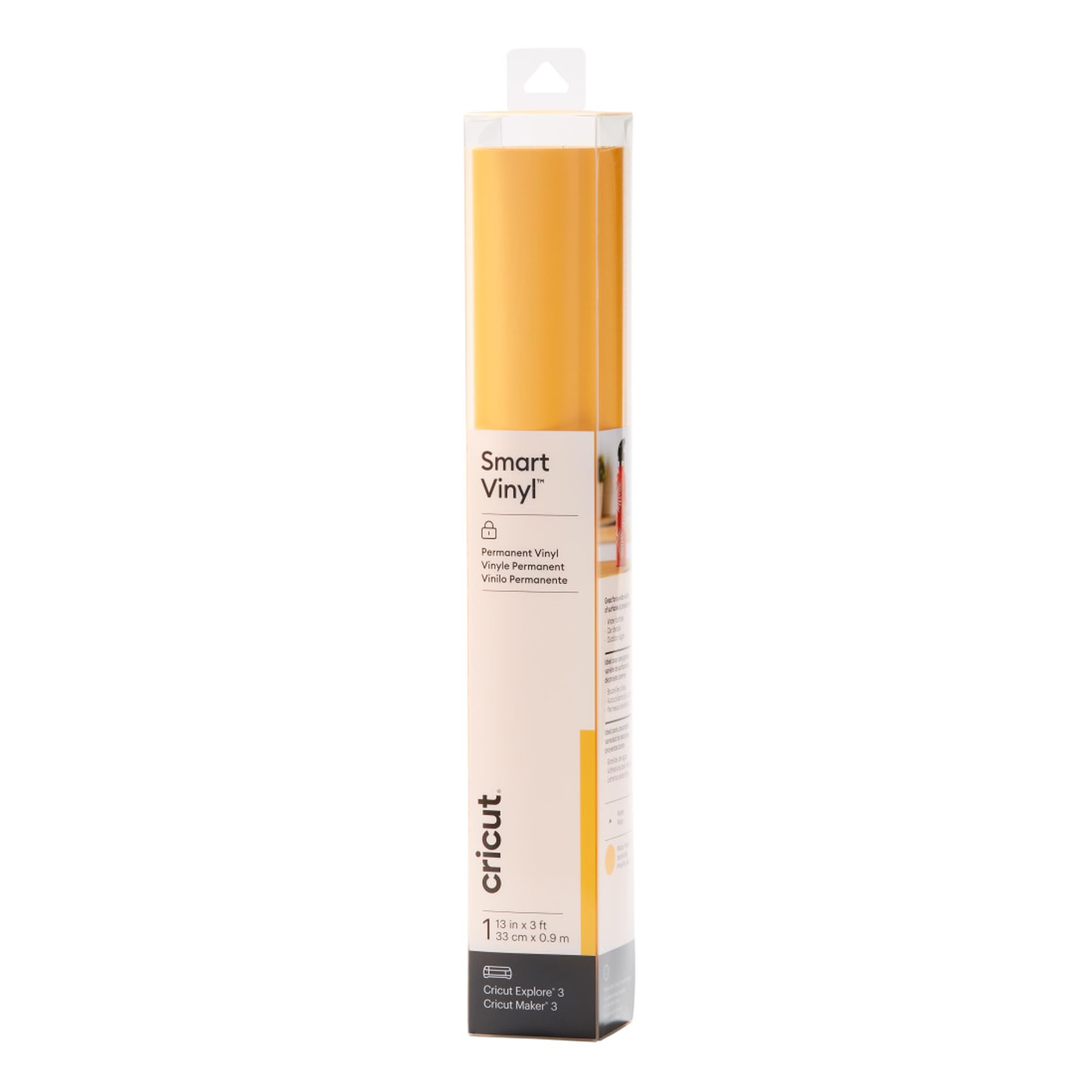 cricut-maker-smart-vinyl-permanent-maize-yellow-0-9-m image 1