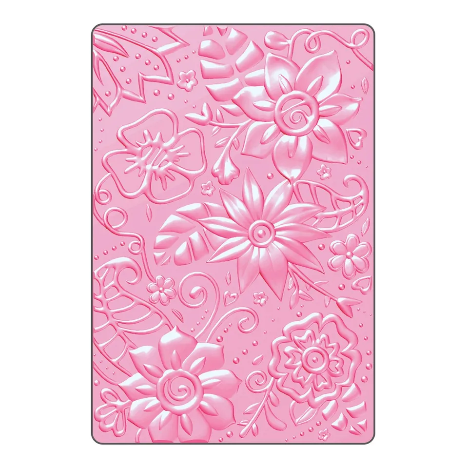 sizzix-3-d-textured-impressions-pr-gefolder-bohemian-botanicals image 1