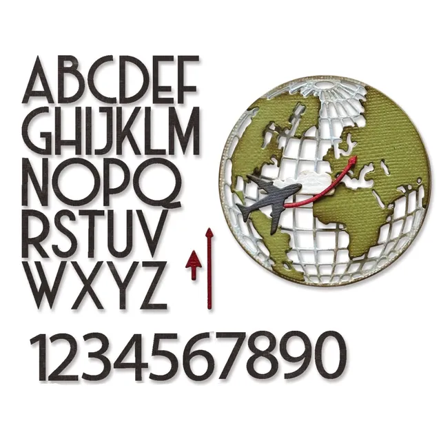 sizzix-thinlits-vault-world-travel-stanzschablonen-45tlg-reise image 1