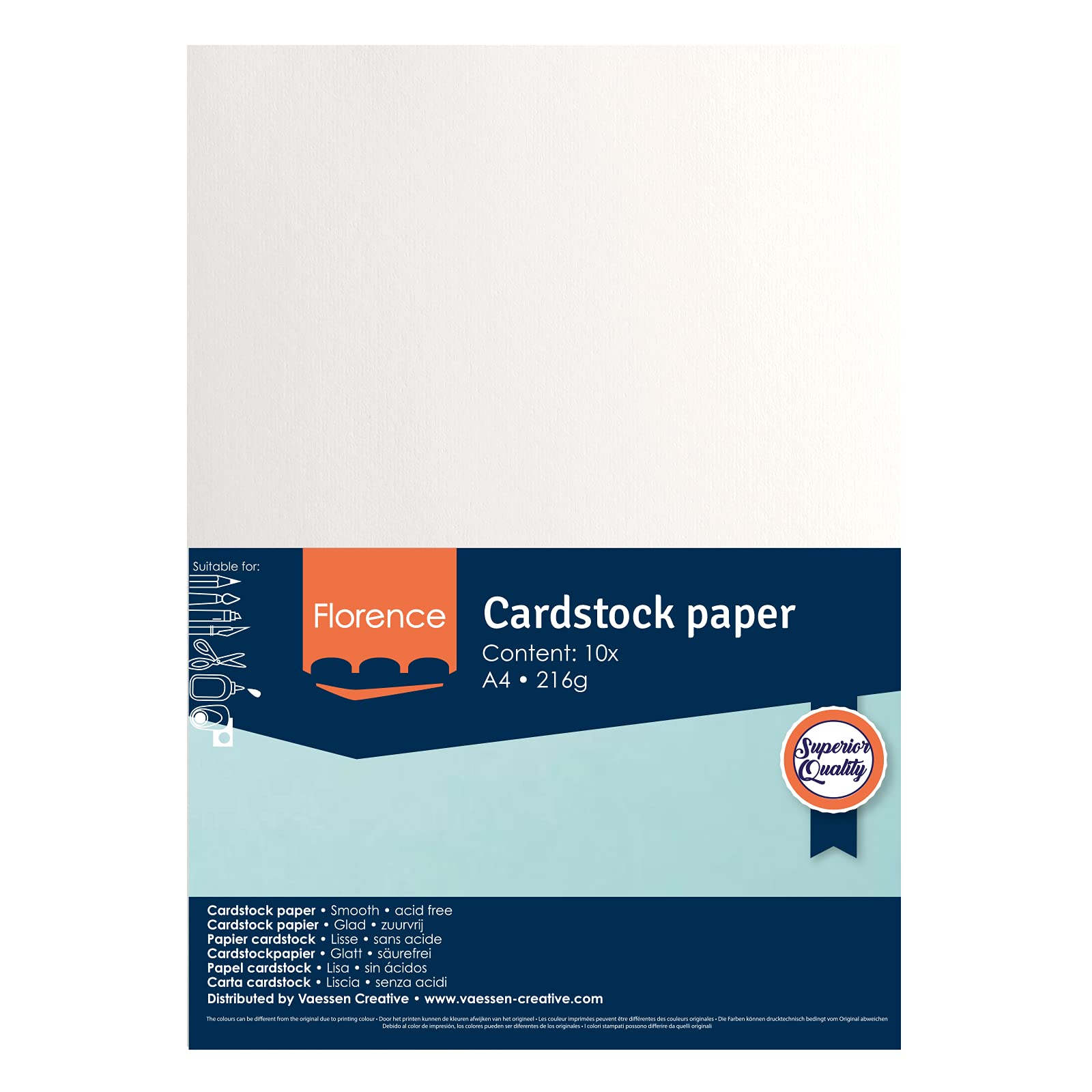 vaessen-florence-cardstock-tonkarton-off-white-din-a4-10-blatt-216g image 6