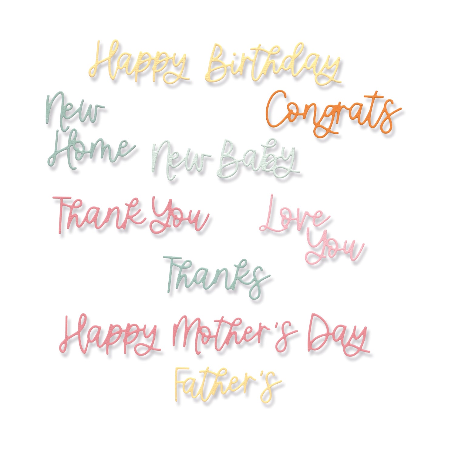 sizzix-thinlits-variety-sentiments-stanzschablonen-14tlg-spruch image 1