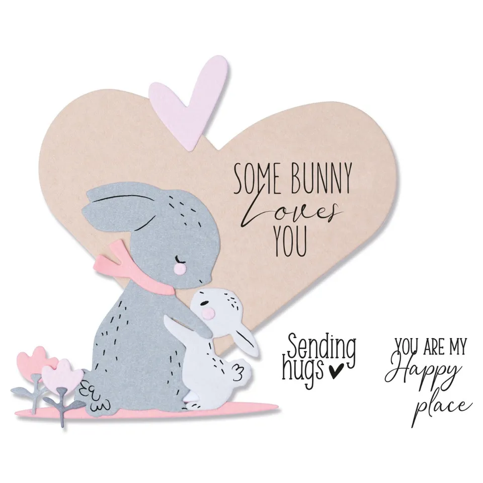 sizzix-framelits-bunny-love-stanzschablonen-mit-stempel-hasen-ostern image 1