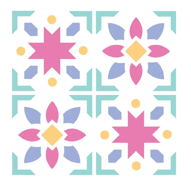 sizzix-layered-patchwork-tile-mini-schablonen-4-tlg image 1
