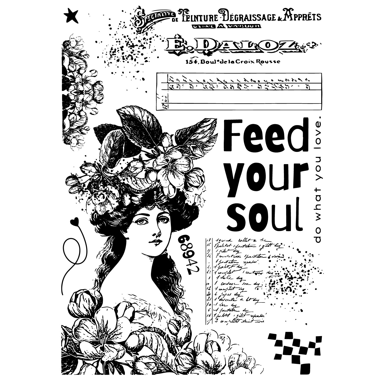 sizzix-studio-feed-your-soul-stempelset-11tlg-schablonen-spr-che image 5
