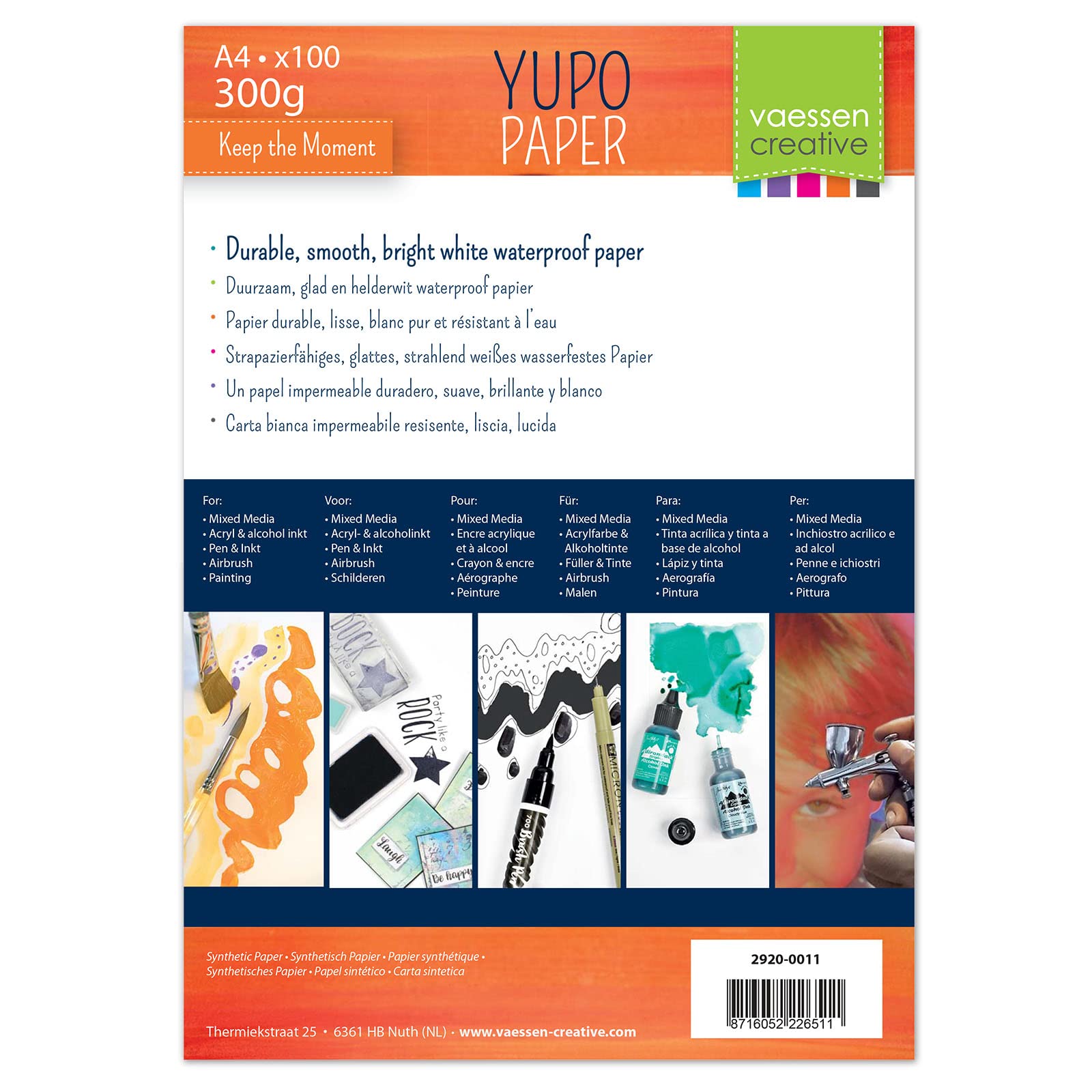vaessen-florence-yupo-papier-wei-30-5x30-5cm-300g-50-stk image 5