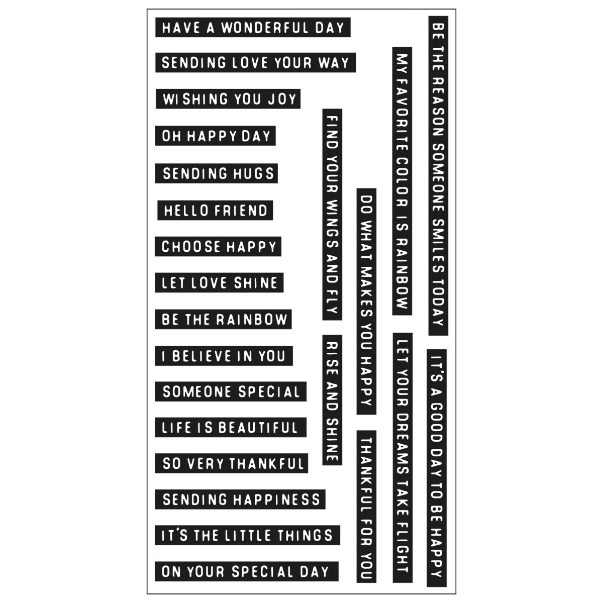 sizzix-good-vibes-3-clear-stamps-pete-hughes-24tlg-spr-che image 1