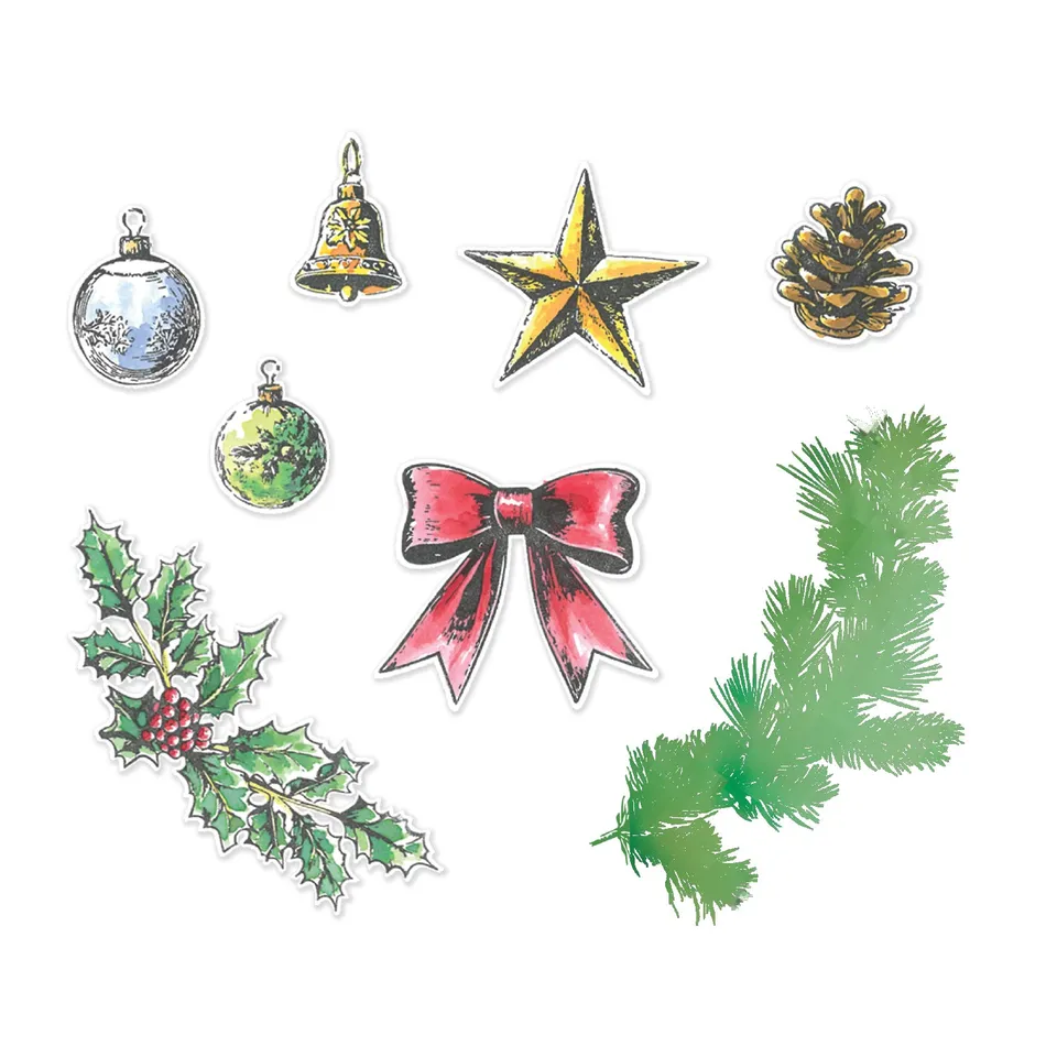 sizzix-build-a-wreath-stanzschablonen-stempelset-49-and-market image 1