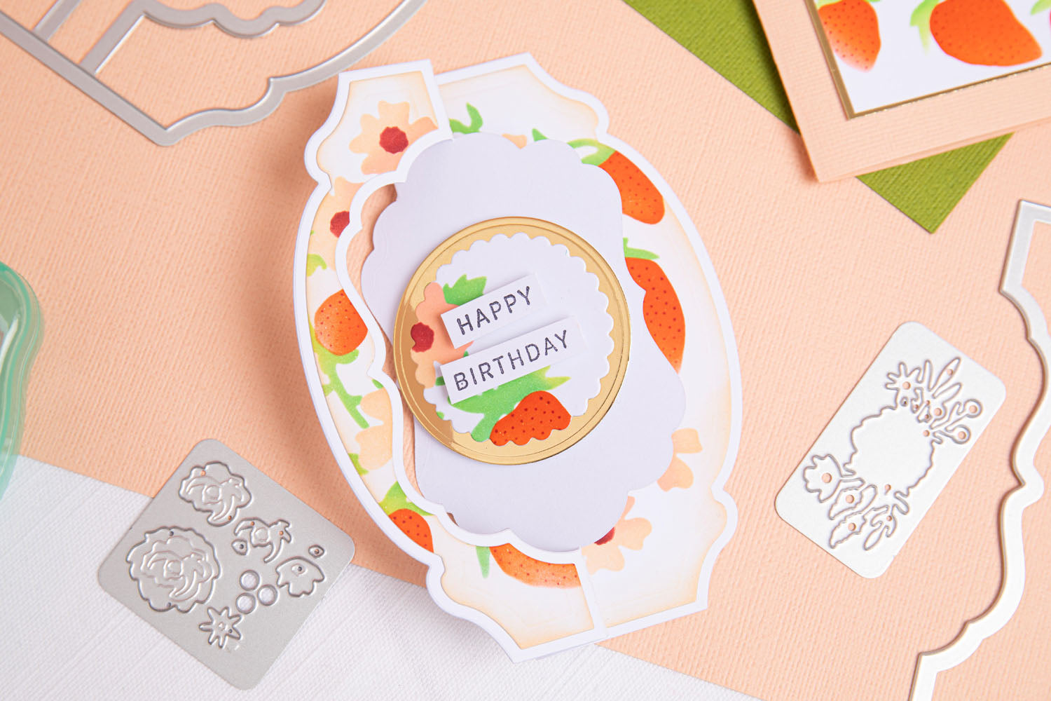 sizzix-thinlits-card-label-by-jen-long-stanzschablonen-5-tlg-karte image 2