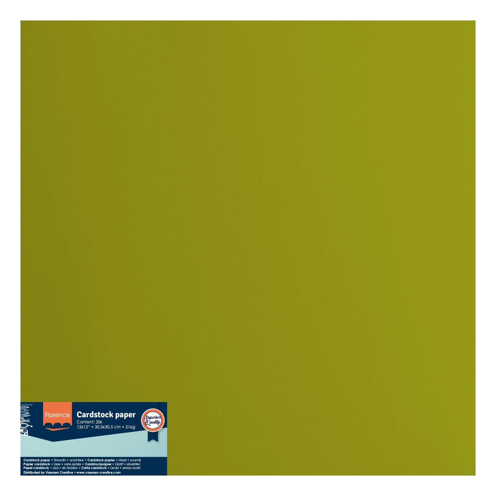 vaessen-florence-cardstock-tonkarton-gr-n-30-5x30-5cm-20-blatt image 6